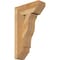 Ekena Millwork Funston Slat Rough Sawn Bracket, Western Red Cedar, 6"W x 18"D x 30"H BKT06X18X30FST06RWR - alternate 1